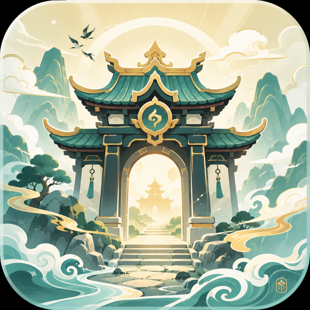 Cultivation Sect Simulator mountain gate key art
