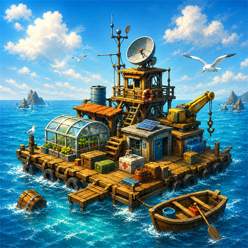Haven Afloat: Sea Survival key art